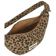 Hindbag Andrea Half Moon Bag - Leopard Zimtbraun