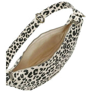 Hindbag Andrea Half Moon Bag – Leopard Off White