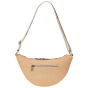 Hindbag Andrea Woven Half Moon Bag – Korallenrot