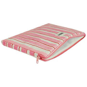 Hindbag Ava Mittelgroße 15-Zoll-Laptoptasche – Rot/Rosa gestreift