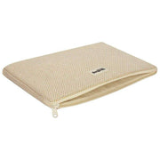Hindbag Ava Medium Weave 15-Zoll-Laptoptasche – Nude Beige