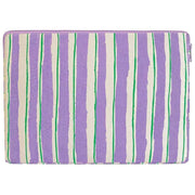 Hindbag Ava Kleine 13-Zoll-Laptoptasche – Grün/Parma-Streifen