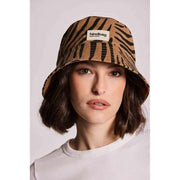 Hindbag Bob Fischerhut – Zimt-Zebra-Braun