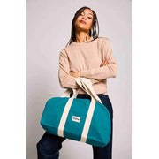 Hindbag Charlie Bowlingtasche – Pfauenblau