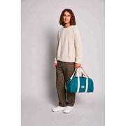 Hindbag Charlie Bowlingtasche – Pfauenblau