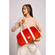Hindbag Charlie Bowlingtasche – Velvet Brick Orange