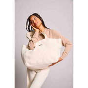 Hindbag Claude Teddy Tragetasche – Arktisches Weiß