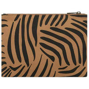 Hindbag Ema Medium Reißverschlusstasche – Zebra Cinnamon Brown