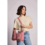 Hindbag Emile Umhängetasche mit mehreren Taschen – Blush Pink