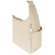 Hindbag Emile Umhängetasche mit mehreren Taschen – Jutebeige