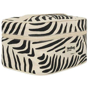 Hindbag Gaspard Kosmetiktasche – Zebra-Creme