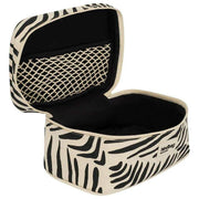 Hindbag Gaspard Kosmetiktasche – Zebra-Creme