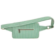 Hindbag Harry Rechteckige Gürteltasche – Grüne Streifen