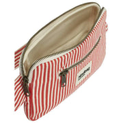 Hindbag Harry Rechteckige Gürteltasche – Rote Streifen