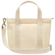 Hindbag Louise Square Umhängetasche – Samtbeige