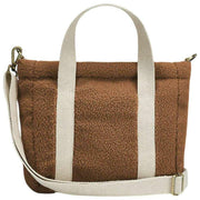 Hindbag Louise Square Teddy Umhängetasche – Braun