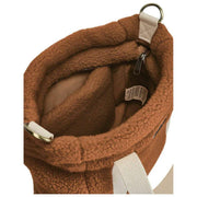 Hindbag Louise Square Teddy Umhängetasche – Braun