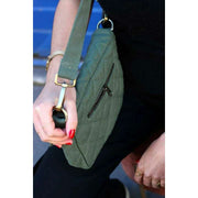 Hindbag Margault Quilted Umhängetasche – Olivgrün