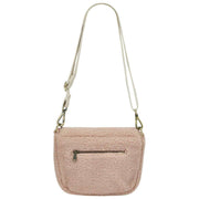 Hindbag Margault Teddy Umhängetasche – Puderrosa