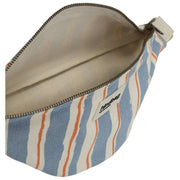 Hindbag Olivia Bauchtasche – Orange/Blau gestreift