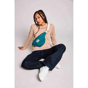 Hindbag Olivia Bauchtasche – Pfauenblau
