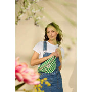Hindbag Olivia Gürteltasche – Vichy-Grün