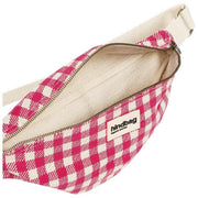 Hindbag Olivia Bauchtasche – Vichy Pink
