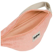 Hindbag Olivia Frottee-Gürteltasche – Korallenrosa