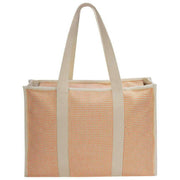 Hindbag Oscar gewebte Tragetasche – Korallenrot