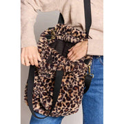 Hindbag Paul Kunstfell-Einkaufstasche – Leopardenbraun