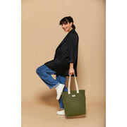 Hindbag Paul Tragetasche – Olivgrün