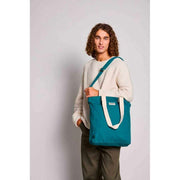 Hindbag Paul Tragetasche – Pfauenblau