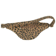 Hindbag Sasha Große Bauchtasche – Leopard-Zimtbraun