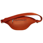 Hindbag Sasha Große Bauchtasche – Samt Ziegelorange