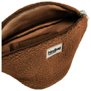 Hindbag Sasha Große Teddy-Gürteltasche – Braun