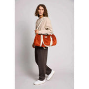 Hindbag Simon Duffle Bag – Velvet Brick Orange