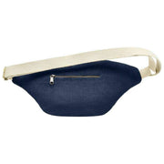 Hindbag Sofia XL Bauchtasche – Samt Marineblau