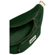 Hindbag Sofia XL Bauchtasche – Samt Kieferngrün