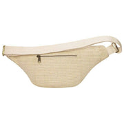 Hindbag Sofia XL gewebte Gürteltasche – Nude Beige