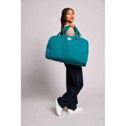 Hindbag Yves Große Reisetasche – Pfauenblau