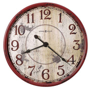 Howard Miller Back 40 Wall Clock - Red