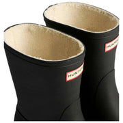 Hunter Downpour Kurze isolierte Gummistiefel – Schwarz