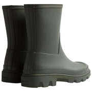 Hunter Downpour kurze Gummistiefel – Dunkelolivgrün