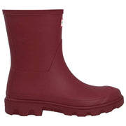 Hunter Downpour kurze Gummistiefel – Merlot Burgundy