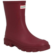 Hunter Downpour kurze Gummistiefel – Merlot Burgundy