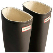 Hunter Downpour Tall isolierte Gummistiefel – Schokoladenbraun