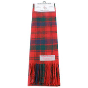 Ingles Buchan Robertson Roter Lammwollschal – Rot/Grün/Blau