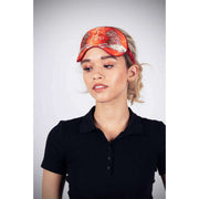 Jessica Russell Flint Leo Seiden-Augenmaske – Orange/Beige