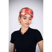 Jessica Russell Flint Leo Seiden-Augenmaske – Orange/Beige