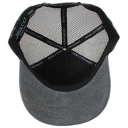 John Hatter Badass Trucker-Mütze aus Gummi – Grau/Schwarz/Grün
